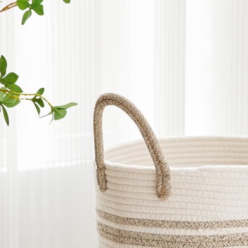 VIPOSCO 53L Tall Woven Laundry Basket Hamper - Image 3