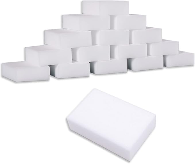 Magic Sponges Cleaning Eraser, 50 Pack Melamine Sponge Cleaning Pads in Bulk | by BAISENJIE