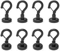 Ant Mag Magnetic Hooks Heavy Duty 22LBS Strong Magnet Snap Hooks 8 Pack by AntMag