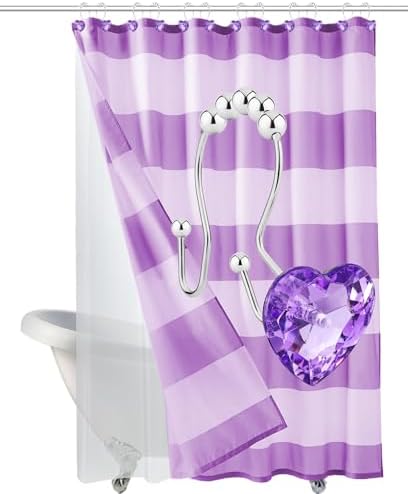 Shower Curtain Hooks Rings for Bathroom - Image 5