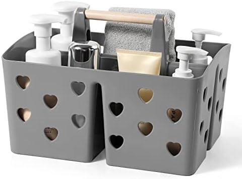 Portable Shower Caddy Plastic Shower Basket Organizer by Anyoifax