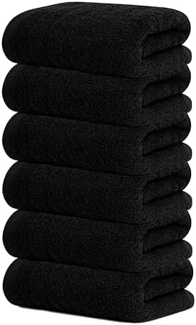 Tens Towels 6 Piece Hand Towels Set 16 x 28 Inches by TensTowels