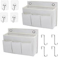 2-Pack Wall Hanging Organizer Bag/Hanging Baskets by Someteth