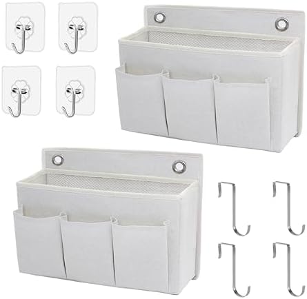 2-Pack Wall Hanging Organizer Bag/Hanging Baskets by Someteth