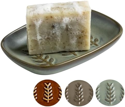 Miamolo Bar Soap Holder for Shower, Soap Dish for Bathroom, No Mushy Soap by Miamolo