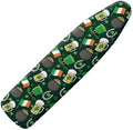 Irish Flag Shamrock Ironing Board Cover, Stretch St. Patrick's Day Hat Beer by Daulesho