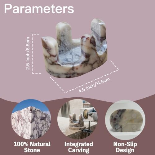 Calacatta Viola Marble Sponge Holder - Image 2