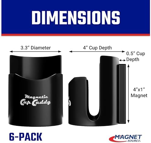Master Magnetics Magnetic Cup Caddy - Image 2