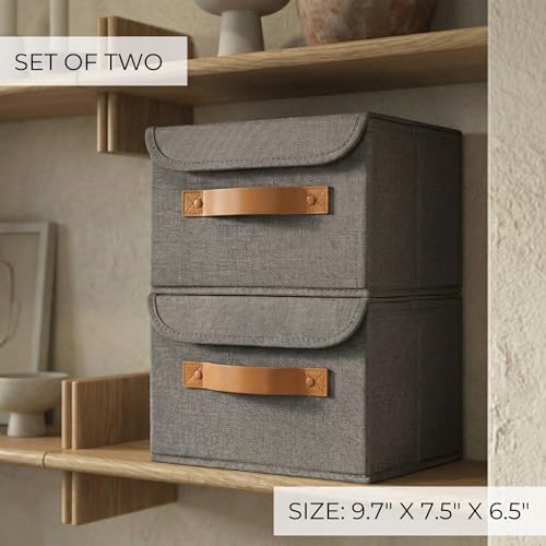 Decorative Linen Storage Boxes - Image 2