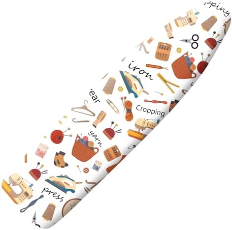 Extra Thick Ironing Board Cover and Pad, 15x54 Ironing Board Cover, Resist by Cliduli