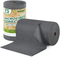 Microfiber Cleaning Cloths Roll 75 Pack 12x12 Inch Lint Free by SOOWASH