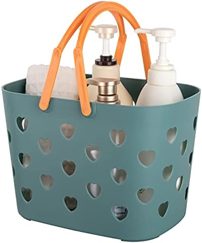 Portable Shower Caddy with Handle Plastic Shower Basket Organizer by Anyoifax