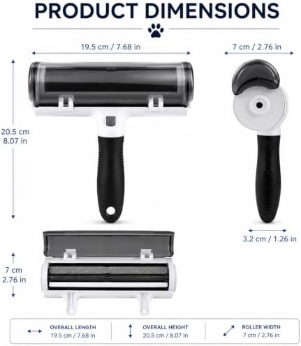 Pet Hair Remover Roller, Reusable Lint Roller - Image 6