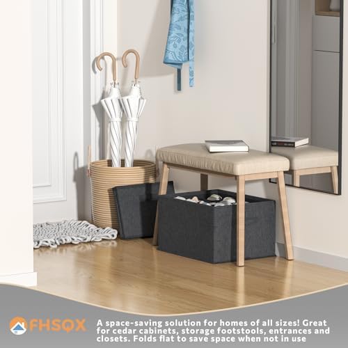 FHSQX 2 Pack Shoe Organizer for Closet, Foldable Shoe Organizer, Fits up to 24 - Image 6