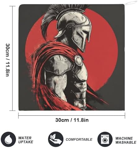 DuduYH Spartan Small Hand Towel - Image 2