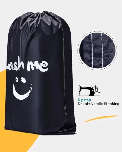 HOMEST XL Laundry Bag 28" x 40", Extra Large Dirty Clothes Organizer - Image 3