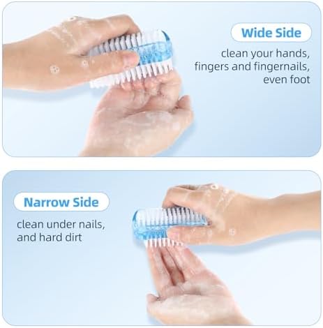 5 Pack Nail Brush for Cleaning Fingernails - Image 3