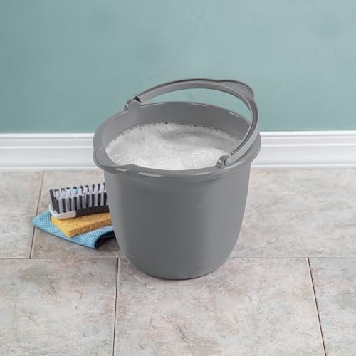 10 Qt. Spout Pail Classic Titanium, Washing Cars and Gardening - Image 4