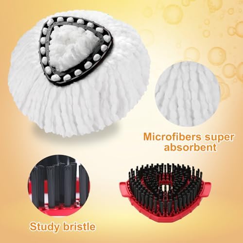 7 Pack Mop Replace Head for Ocedar Spin Mop Replacements Scrubber | Compatible - Image 3