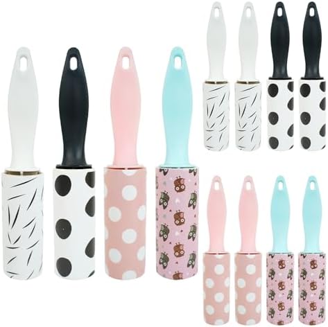 8 Pcs Mini Lint Roller, Lint Roller by Unknown