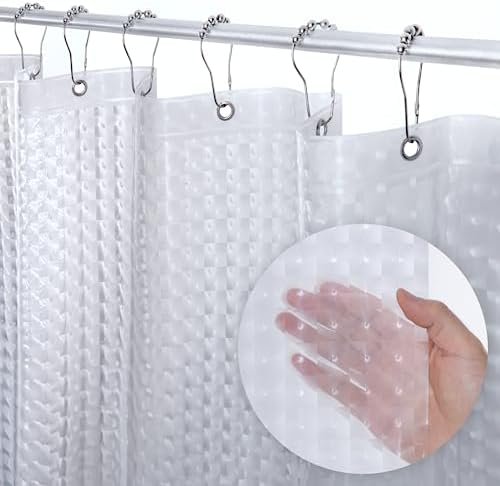 LiBa Shower Curtain PEVA 8G, 72x72 Inch Cat Eyes by Liba