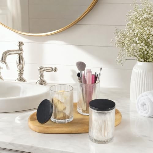 SheeChung 2 Pack Glass Apothecary Jar - Image 3
