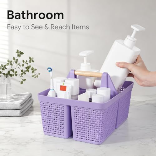 UUJOLY Portable Plastic Shower Caddy Basket - Image 4
