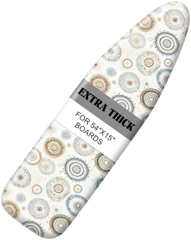 Ironing Board Cover 15"x54", Standard Size Replacement Iron Board Covers by seewan