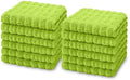 kimteny Microfiber Dish Cloths for Washing Dishes 12 Pack, Lime Green by kimteny