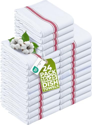 Utopia Towels Red Dish Towels 100% Ring Spun Cotton by Unknown