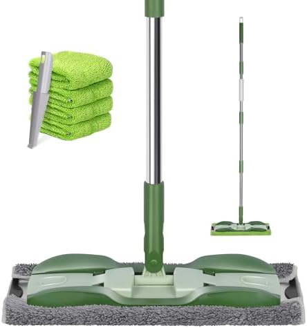 Masthome Microfiber Flat Mop for Hardwood, Laminate Floor Cleaning by Masthome