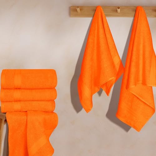 GLAMBURG Ultra Soft 6-Piece Hand Towel Set 16x28-100% Ringspun Cotton - Image 3
