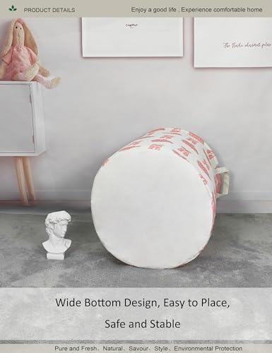 Round Pink Ballerina Laundry Hamper, Household Storage Bin - Image 6