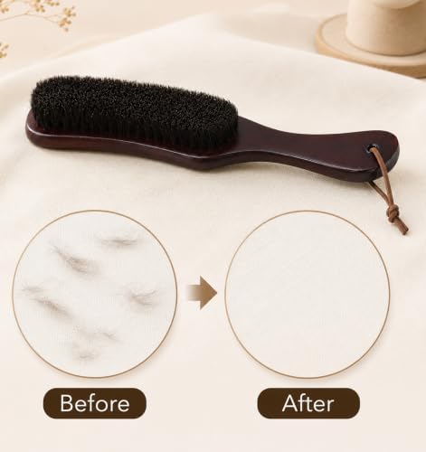 Lint Brush for Clothes, Clothes Brush Single Piece Portable - Image 5