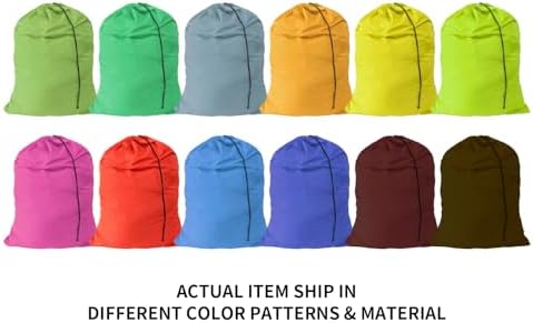Extra Large Laundry Bag 30"x40" 12 Pack Mixed Color - Image 4