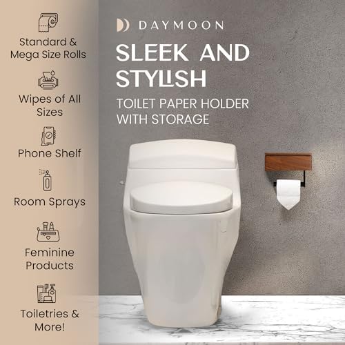 Day Moon™ - Toilet Paper Holder - Modern Roll Holder - Image 3