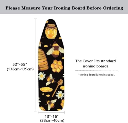 GLENLCWE Bee Honey Ironing Board Cover - Image 5