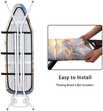Sea Star Ironing Board Pad and Cover Standard Ironing Board Cover Scorch and - Image 4