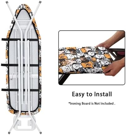 Ironing Board Cover 15x54 Ironing Board Cover, Resist Scorching and Staining - Image 5