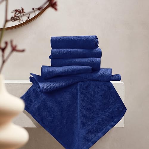 GLAMBURG Ultra Soft 12-Piece Washcloths Set 13x13-100% Ringspun Cotton - Image 3