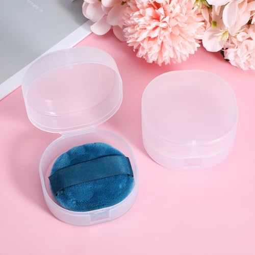 3 Pcs Cosmetic Cotton Pad Holder, Portable Plastic Mini Containers - Image 5
