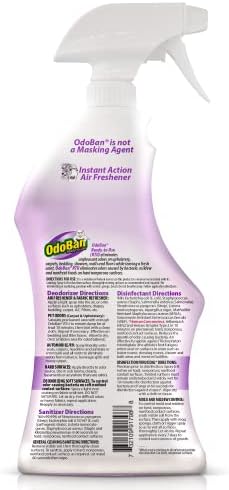 OdoBan Ready-to-Use Disinfectant and Odor Eliminator, 32 Ounces Each, Lavender - Image 2
