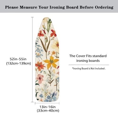 Cute Flower Ironing Board Cover Pad Cover - Image 5