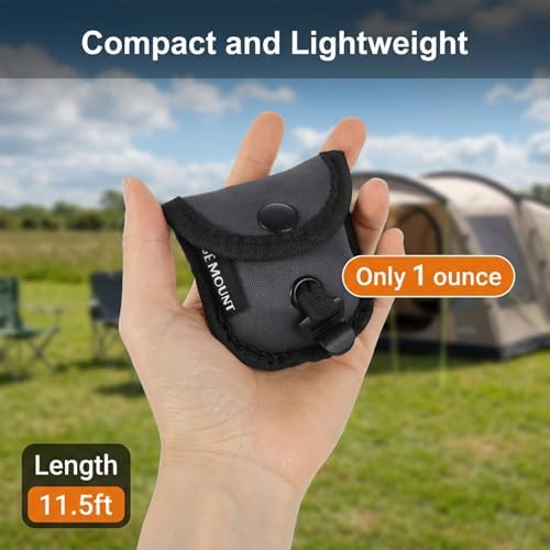 Ymapinc Travel Clothes Line, 9.8Ft 12 Beads Portable Clothesline, Non-Slip - Image 2