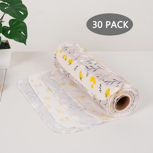 Reusable Dishcloth Kitchen Towel Cotton: Washable Roll Paper Towel - Image 6