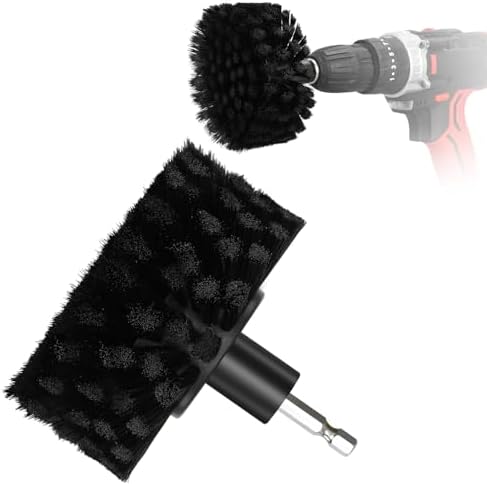 Soft Bristle Leather Brush for Drill, for Leather, Car Interior, Upholstery by DkOvn