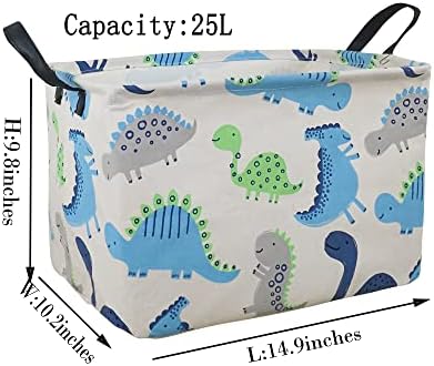 MAIZMZ Rectangular Storage Basket Collapsible Organizer Bin Waterproof Toy Box - Image 2
