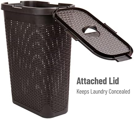 Mind Reader Slim Laundry Hamper - Image 5