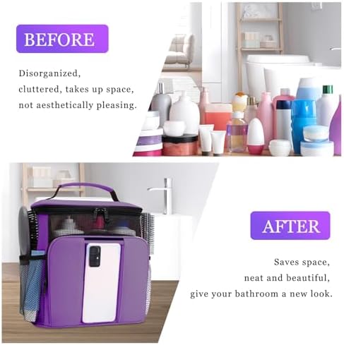 Dorm Room Essentials for College Students Girls Boys Guys, Shower Caddy - Image 4