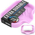 Zulay Kitchen Small Silicone Sponge Holder – Space-Saving Sink Organizer Tray by ZulayKitchen